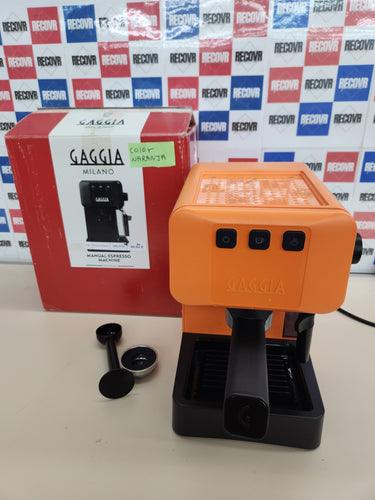 Cafetera 1900W, 1,2L Manual para Café Molido o Monodosis, Gaggia